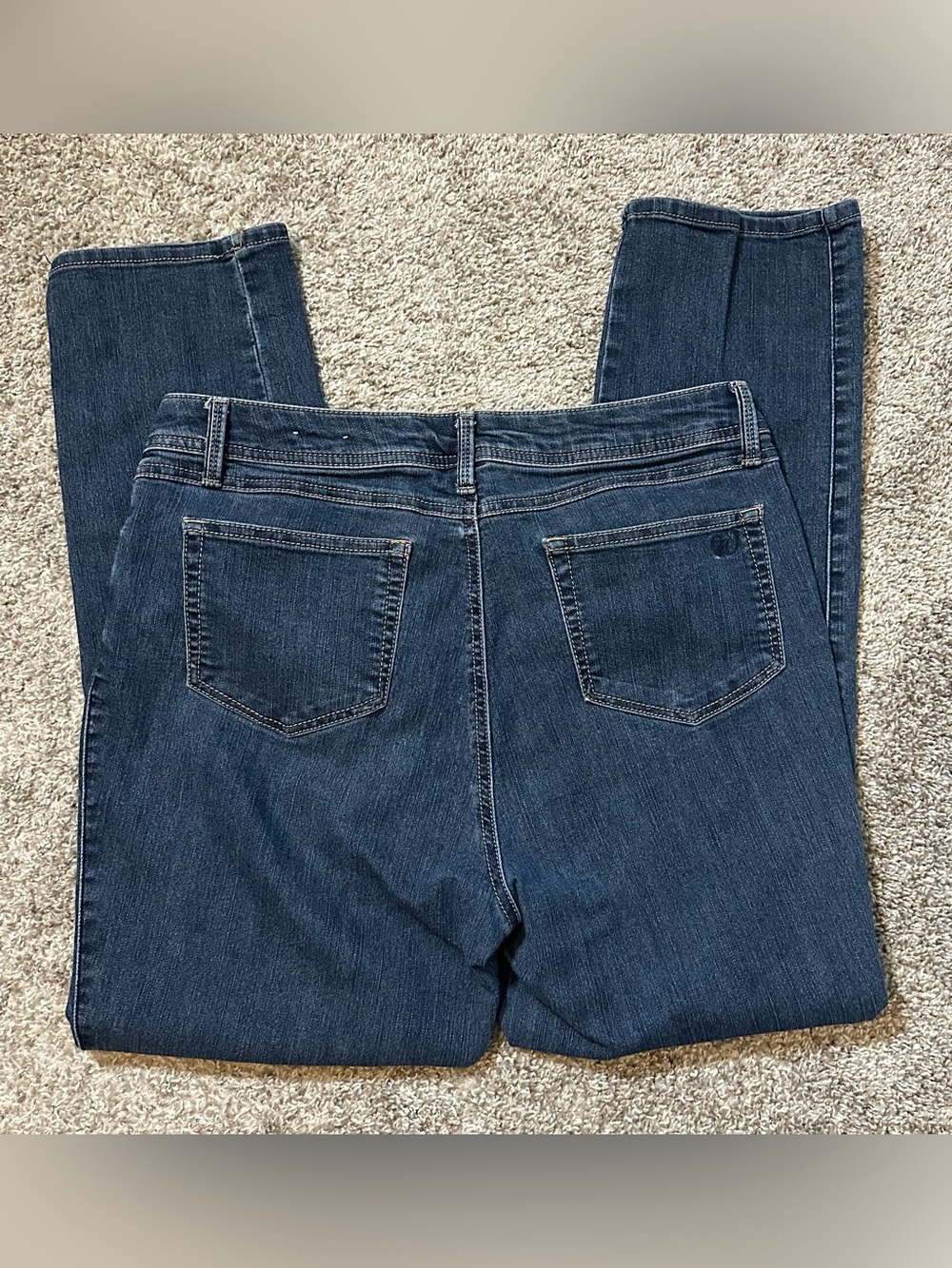 N62 Classic Fit Straight Leg Jeans Petite 12 - Picture 2 of 10